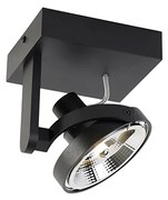 Moderne Spot / Opbouwspot / Plafondspot zwart - Master 111 Modern GU10 Binnenverlichting Lamp