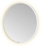 Hotbath &More Round spiegel 60cm wit mat