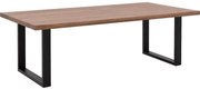 Goossens Eettafel Blade, Strak blad 240 x 100 cm 6 cm dik