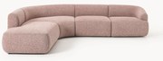 Modulaire bouclé hoekbank Sofia (4-zits)