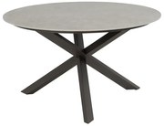 Taste by 4 Seasons Prado tuintafel terre met keramisch blad Ø 130 cm Tuintafel   bruin weerbestendig