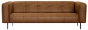 2 zitsbank - Almada - leer Bull cognac 28