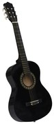 vidaXL Gitaar klassiek beginner en kinderen 1/2 34" zwart