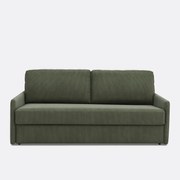 Slaapbank in fijn ribfluweel, schuim, Marta