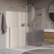 Brauer Void profielloze inloopdouche 130cm chroom