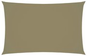 vidaXL Zonnescherm rechthoekig 2x4,5 m oxford stof beige