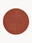 Rond wollen vloerkleed Mason, handgetuft
