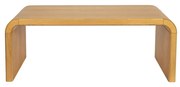 Zuiver Brave Design Koffietafel Gebogen Eiken - 120 X 60cm.