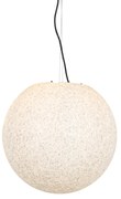 Moderne buiten hanglamp grijs 45 cm IP65 - Nura Modern E27 IP65 Buitenverlichting bol / globe / rond