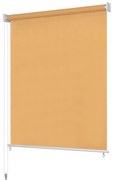 vidaXL Rolgordijn voor buiten 120x140 cm beige