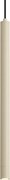 Moderne hanglamp beige met ingebouwde plafondplaat - Chuba