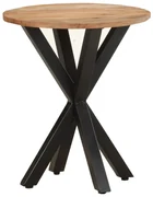 vidaXL Bijzettafel 48x48x56 cm massief acaciahout