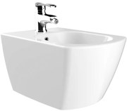 Sanigoods Cody bidet met overloop en kraangat wit