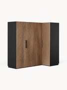 Modulaire hoekkast Simone, 215 cm breed, diverse varianten