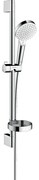 Hansgrohe Crometta vario doucheset 65cm met zeepschaal wit chroom 26553400