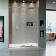 Crosswater Optix 10 Schuifdeur - 120x200cm - softclose - geborsteld RVS OXSLVC1200