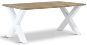 Dining Tuintafel rechthoekig 180 x 100 cm Wit Cardiff