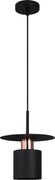 Hanglamp APP1145-1CP Zwart Roségoud