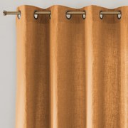 Gordijn in gewassen linnen met oogjes Onega