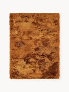 Glanzend hoogpolig vloerkleed Jimmy