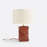 Lamp in keramiek en linnen, Topia