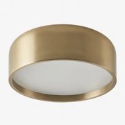 Plafondlamp In Ijzer Glatzer Goud - Sklum