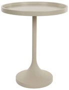 Zuiver Jason Design Bijzettafel Rond Beige - 46 X 46cm.