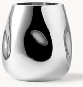 Kleine mondgeblazen glazen vaas Mirror, H 17 cm