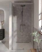 Ben IMotion schuifdeur naar rechts incl. antikalk 120x206cm chroom