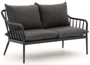 Loungebank Tuin Manifesto | Aluminium | 2 personen | Tuinbank Grijs | 140cm | Incl. kussens | Kees Smit Tuinmeubelen