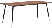 vidaXL Eettafel 180x90x75 cm MDF bruin