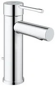GROHE Essence New Wastafelkraan Opbouw - uitloop 9.4cm - S size - met waste - koude start - chroom 23379001