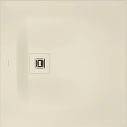 Duravit Sustano Douchebak 80x80x3 cm Mat Creme