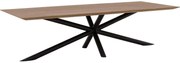 Goossens Excellent Eettafel Gs-1302, 280 x 110 cm rechthoekig