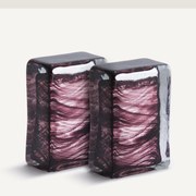 Set van 2 glazen boekensteunen, Diafani