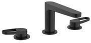 Crosswater Lazo Wastafelkraan - 3-Gats - opbouw - mat zwart LA135DNM