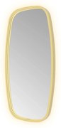 Hotbath &More Contour spiegel deens ovaal 40x80cm geborsteld messing PVD