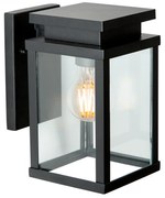 Jersey Muurlamp Zwart Medium met LED