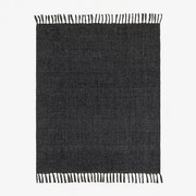 Manta Plaid Van Chenilla Maidina Grijs – Grafiet & 130 X 150 Cm - Sklum