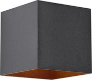 Buiten wandlamp zwart incl. LED IP65 met dimlicht en solar - Charlene