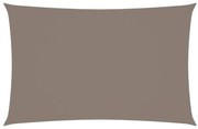 vidaXL Zonnescherm rechthoekig 3x6 m oxford stof taupe