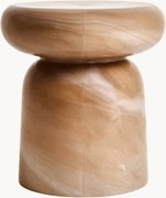 Ronde glazen bijzettafel Gilau