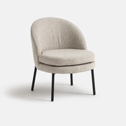 Fauteuil, gemêleerde stof, Nordie