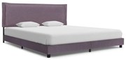 vidaXL Bedframe stof taupe 180x200 cm