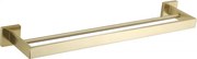 Mexen Vox dubbele handdoekhaak, goud - 707025-55