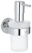 GROHE Essentials zeepdispenser met houder chroom 40448001