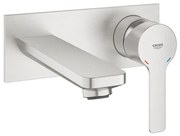 GROHE Lineare New waterbesparende afbouwdeel voor inbouw wandkraan M-size met uitloop 14.9cm supersteel 19409DC1