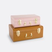 Set van metalen koffers, Masa