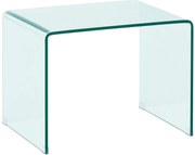 Goossens Basic Salontafel Imagine rechthoekig, glas transparant, modern design, 63 x 48 x 50 cm