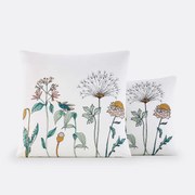 Kussensloop in perkal, Eden Garden